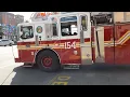FDNY Ladder 154 Returning to quarters