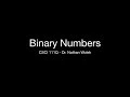 CSCI111Q - Binary Numbers