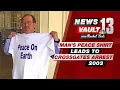Man s peace shirt leads to Crossgates arrest 2003
