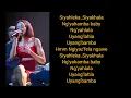 Ngiyaz'fela Ngawe by Kwesta feat. Thabsie (lyrics)