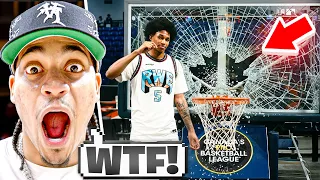 THIS HIGH SCHOOL HOOPER BROKE THE ENTIRE HOOP AFTER AN INSANE DUNK!