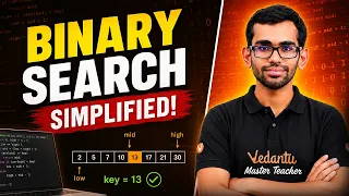 Binary Search Explained in 10 Minutes Learn DSA C Problem Solving Coding Samanyu Sir