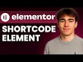 How To Add A Shortcode Element In WordPress With Elementor Tutorial 2026