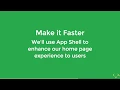 Creating PWAs with Angular