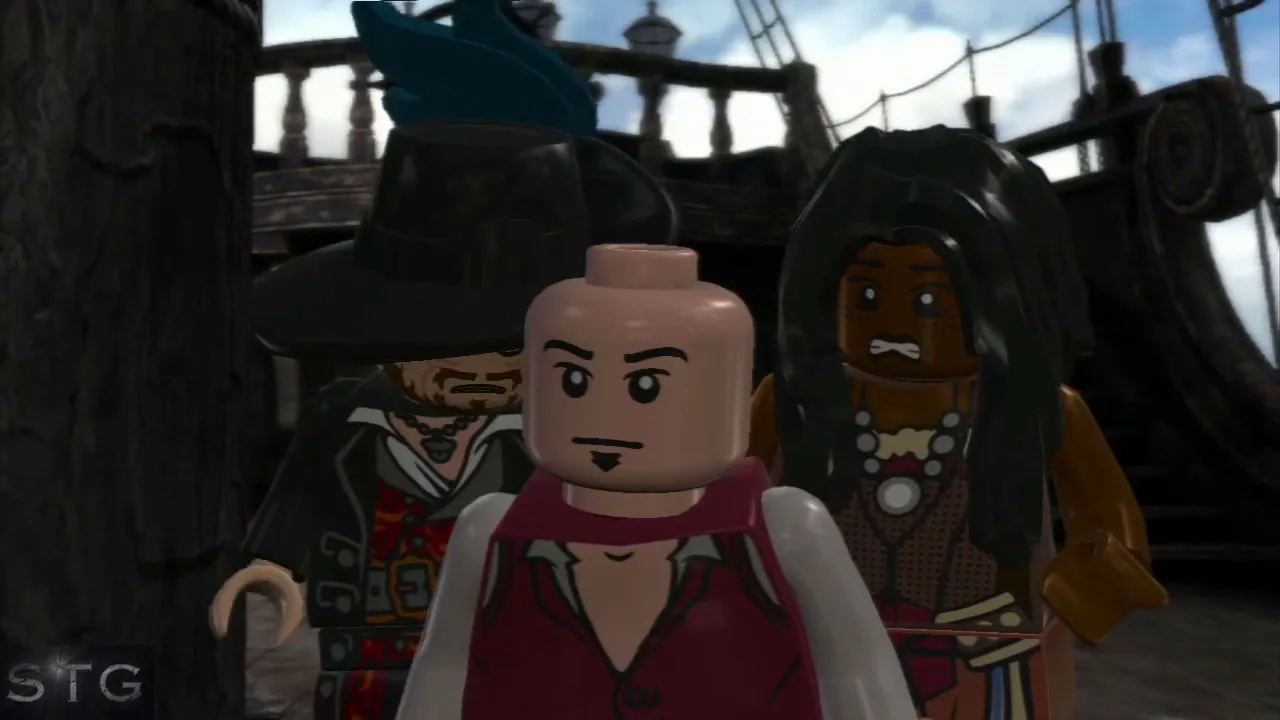 LEGO Pirates of the Caribbean Davy Jones' Locker At World's End Episodes 12 1440P Remaster they shou. 