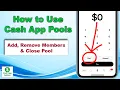 How to Use Cash App Pool Know How to Create Add and Remove