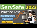 ServSafe Practice Test 2023 Essential Guide for Food Handlers and Managers Download PDF