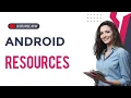 Android Resources String Layout Color Dimension Image android programming Malayalam