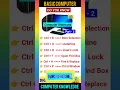 Computer Shortcuts Basic computer part - 2