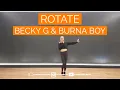 Rotate - Becky G \u0026 Burna Boy | FitMiss with Nicky | Dance Fitness | Zumba