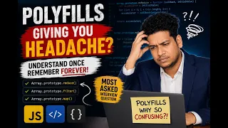 JS Polyfills Explained Implement map filter reduce from Scratch Interview Prep