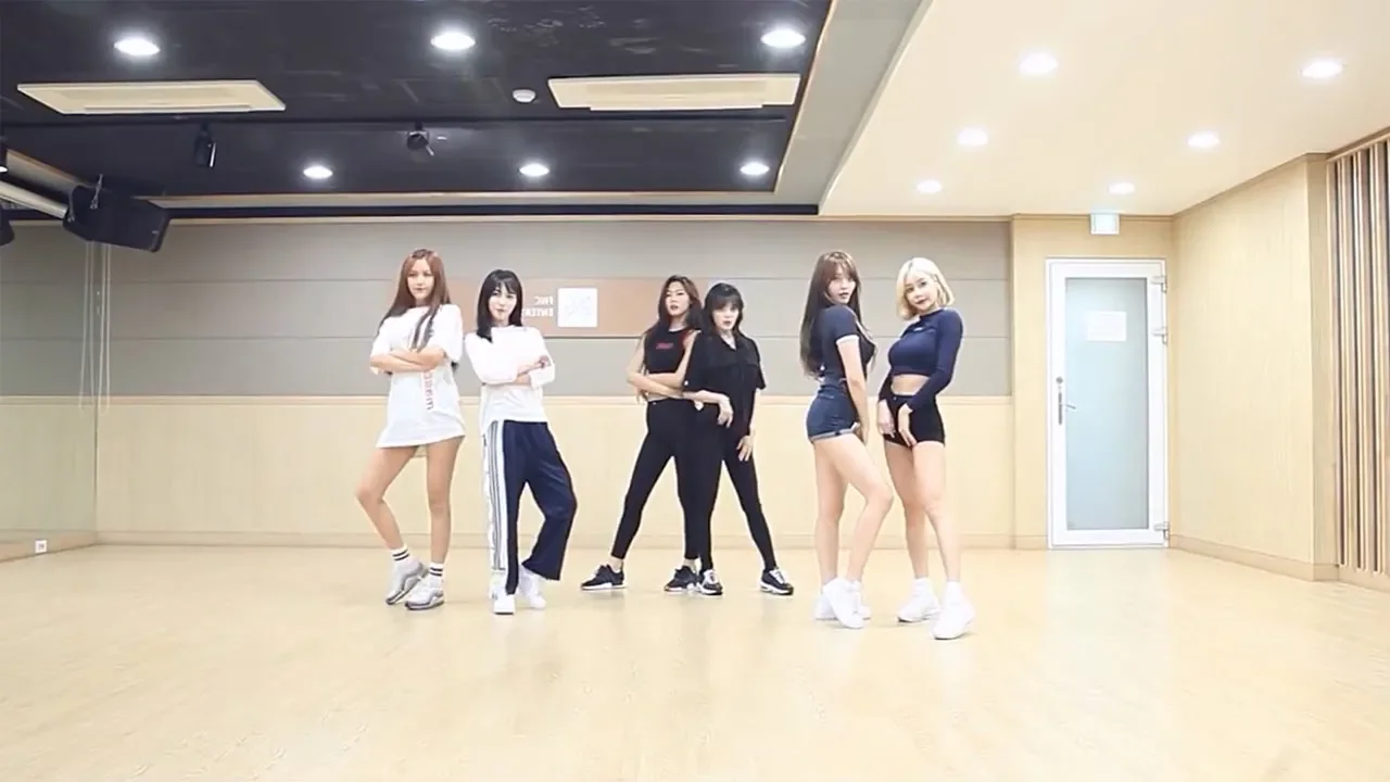 AOA - 빙글뱅글 (Bingle Bangle) Dance Practice (Mirrored)