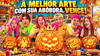 A MELHOR ARTE COM SUA ABÓBORA, VENCE!