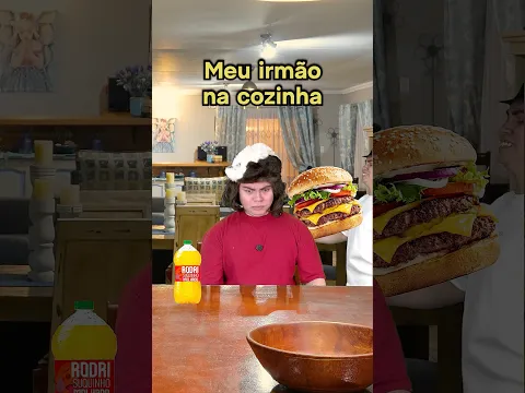 IRMÃO NA COZINHA | #humor