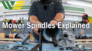 Mower Spindles Explained Differences Between Residential VS Commercial Spindles