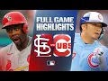 CARDINALS vs CUBS Full Game Highlights July 3 2026 MLB Season