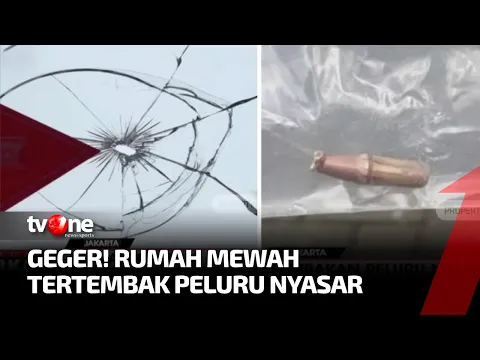 Rumah Warga di Cilandak Diduga Kena Peluru Nyasar, Polisi Lakukan Olah TKP