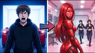man turned into transformer ferrari mtf animation tg tf