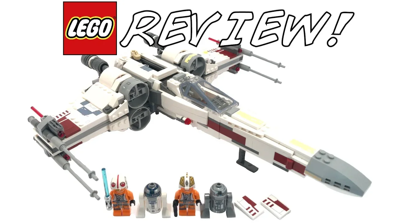 LEGO Star Wars X-Wing timelapse