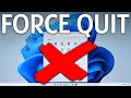 How To Force Quit on Windows 11