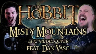 Download The Hobbit - Misty Mountains (Epic Metal Cover by Skar feat. Dan Vasc) MP3