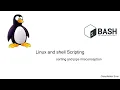 Linux Shell Scripting sorting and pipe misconception