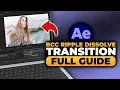 BCC Ripple Dissolve Transition After Effects 100 WORKS NO Yapping To The Point EASY