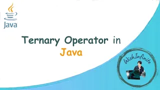 Ternary Operator in Java Java Tutorial