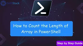 Counting Elements in PowerShell Arrays 3 Easy Methods