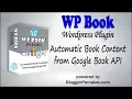 WP Book Easily Create Book Content for Your Wordpress Blog