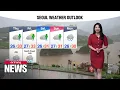 Weather On-and-off downpours in Gyeonggi-do and Gangwon-do provinces through morning