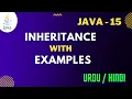 Inheritance in Java Examples on Notepad Jawad Aslam