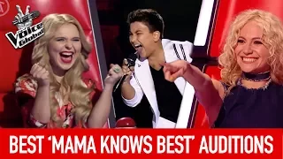 Download The Voice Kids | BEST 'MAMA KNOWS BEST' Blind Auditions MP3