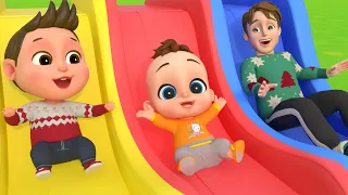 Download Happy Song - If You Happy - Outdoor Playground: Slide, Swing | Bum Bum Kids Song \u0026 Nursery Rhymes MP3