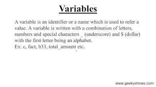 Variables in JavaScript Hindi