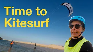 Time to Kite-surf. Can we still learn how to Kite-surf at our age? Sailing Ocean Fox Ep 205