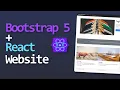 React Bootstrap 5 - let st build a real page