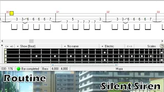 Download Routine - Silent Siren [Bass TAB] MP3