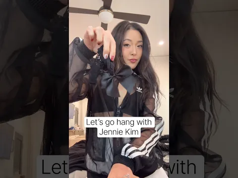 Let’s go hang with Jennie and peep her Adidas collection!