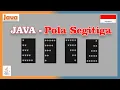 Membuat Pola Segitiga menggunakan JAVA