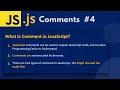 What is Comment in JavaScript in Urdu Hindi lecture 4