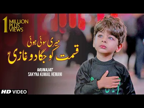 Download MP3 Munajat Mola Abbas | Meri Soyi Hoyi Qismat | Sakyna Kumail | TNA Records