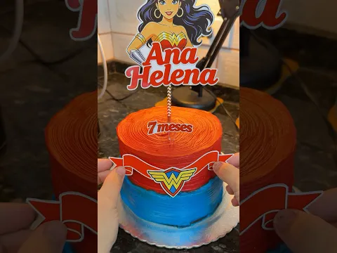 PREPAREI O BOLO DE 7 MESES DA MINHA FILHA SOZINHO
