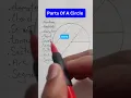 Download Lagu Circle theory | Do you know the parts of a circle ⭕️?? #geometry #maths