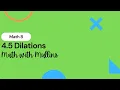 4 5 Dilations