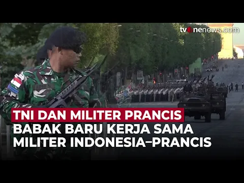 Tentara Indonesia Berlatih di Paris, Kolaborasi Militer dan Diplomatik Bersejarah