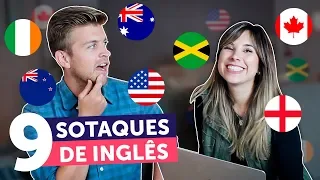 9 SOTAQUES DE INGLÊS: AMERICANO ADIVINHA | Ft. Small Advantages