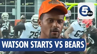 Deshaun Watson Named Starting QB for Browns Preseason Opener vs Bears