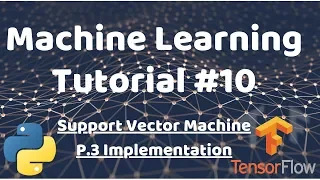 Python Machine Learning Tutorial - SVM P 3