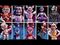 FNAF Sister Location Animatronics Workshop Animations